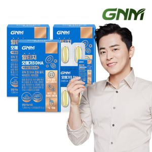  GNM자연의품격  AK몰 GNM 알티지오메가3 DHA 3박스 / rTG 비타민D 비타민E 식물성캡슐
