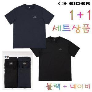  아이더   갤러리아  24SS 아이더 한정수량 POP ON 2 PACK-E 남성 반팔 티셔츠  DMM24298 