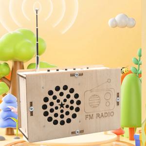 DIY FM 라디오 모델, 학생 과학 교육, 과학 훈련 실험 장비, 증기 장난감