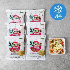 그린피아 한끼야 볶음밥용 야채믹스 (냉동), 120g, 6개