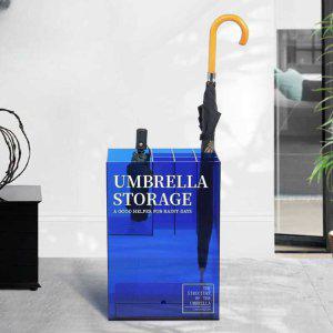 카페 우산꽂이 아크릴 디자인 우산 보관함 현관 로비