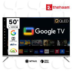더함 50인치 QLED TV 퀀텀닷 구글 스마트TV