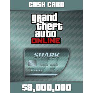 PC/락스타 GTA5 샤크카드 1000만+100만 달러 (코드발송)