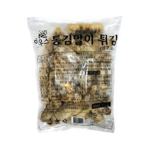 업소용 대용량 이우스 냉동 통 김말이튀김 1.5kg 분식집 떡볶이 튀김 가성비