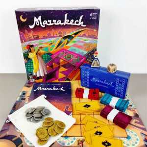 마라케시 보드 게임 양탄자 팔기 Marrakech