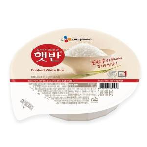 [신세계몰]CJ 햇반 210g 12개 즉석밥 맛있는밥 (WC3446A)