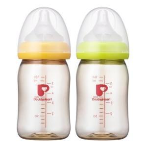 [더블하트]더블하트 젖병160ml(SS젖꼭지1개포함) 신생아 수유 모유실감 유축