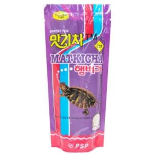 [오너클랜]애완동물 맛기차 햄버거 거북이사료 160g 거북이밥