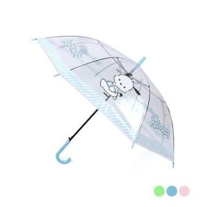 양산 우산 양우산 우양산 장마 귀여운 포차코 캐릭터 56 투명 1단 장우산 학생