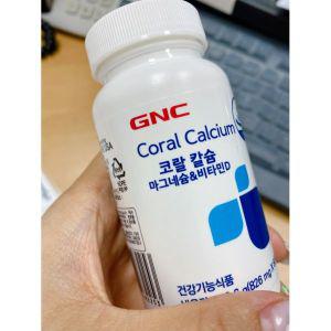 지앤씨 GNC 코랄칼슘 마그네슘 앤 비타민D 60정