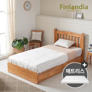 핀란디아 탠디 슈퍼싱글 침대 SS(서랍형)+플레이포켓매트리스