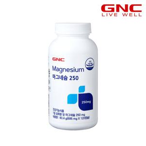 [GNC] 마그네슘 250 120일분(120캡슐)