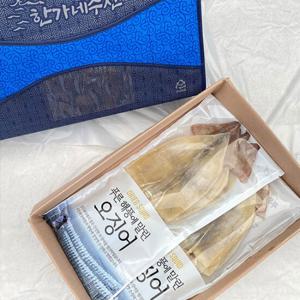 [자연맛남] 당일바리 건오징어 선물세트 (대)20미/부직포포장