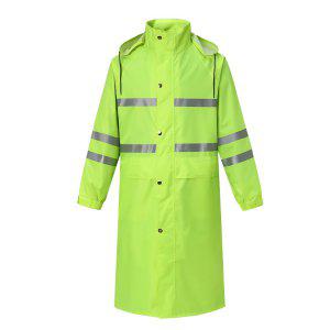 야광우비 레인코트 폭우 바람막이 방수 야외 두꺼운 우의 남녀공용 배달 비옷