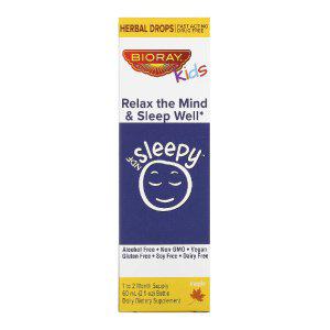 Bioray 바이오레이 키즈 어린이 NDF 수면 숙면 잠 잘오는 영양제 보조제 메이플 2 fl oz(60 ml)