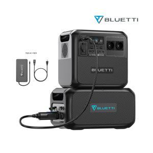 BLUETTI 블루에티 AC180+B230 파워뱅크세트  1800W 3200Wh 초대용량 보조배터리 캠핑차박용 앱제어 (T500어댑터+P090D-7909 연결 케이블 포함)
