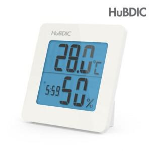 뉴 휴비딕 디지털 온습도계 HT-1/화이트 시계 알람 야간조명 온도계 습도계 육아 실험실