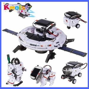 어린이 과학 실험 태양 로봇 교육 장난감, 스템 기술 도구 키트, 어린이를 위한 학습 과학 장난감, 11 in 1