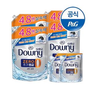 다우니 프리미엄 세탁세제 실내건조/헹굼제로 1.4Lx4 + 200ML 증정