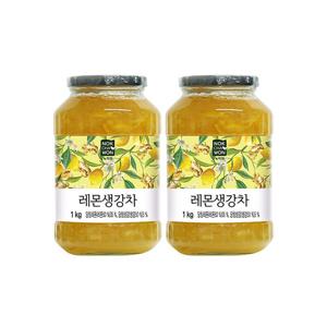 [녹차원] 레몬생강차 1kg x 2병