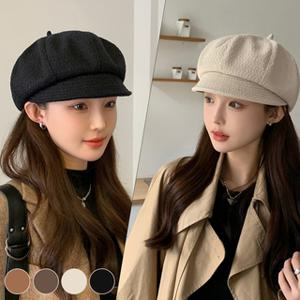 트랜디 윗꼬리 뉴스보이캡 헌팅캡 모자 베레모
