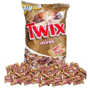 트윅스 미니 대용량 1.4kg 초코바 어린이 학교 간식 디저트 개별포장 Twix 초콜렛 코스트코