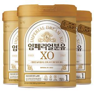 임페리얼분유 XO 골드 1단계 800g 3캔