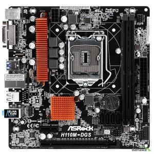 ASRock H110M-DGS 인텔 소켓1151 인텔H110 메인보드