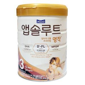 매일유업 앱솔루트 명작 2FL 분유 3단계 800g 1개