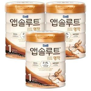 매일유업 앱솔루트 명작 2FL 1단계 800g x 3개