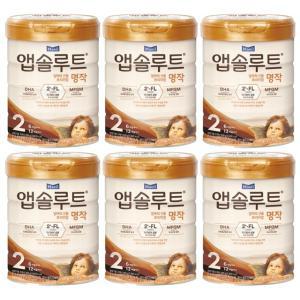 매일유업 리뉴얼 앱솔루트 명작 2FL 2단계 800g x 6캔