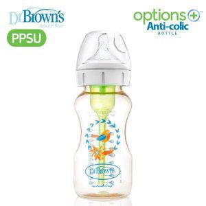 갤러리아 닥터브라운 와이드넥 옵션스플러스 PPSU젖병 270ml(2P)