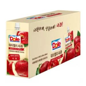 Dole 워터젤리 사과맛 130mlx10개x2박스