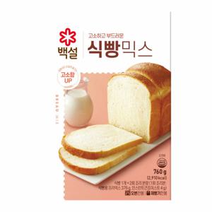 백설 식빵믹스 760g 5개