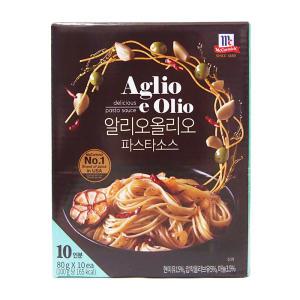 맥코믹 알리오올리오 스파게티 파스타 소스 80gx10ea