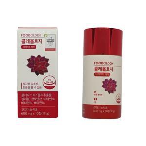 푸드올로지 콜레올로지 빨간통 신봉선 서현  600mg x  30정