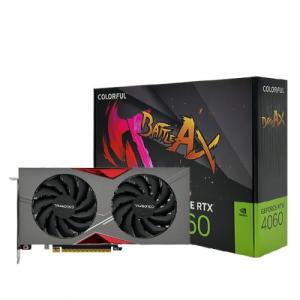 COLORFUL 지포스 RTX 4060 토마호크 DUO D6 8GB 그래픽카드