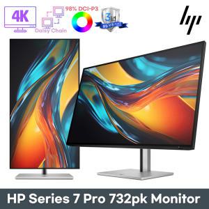 HP 시리즈 7 Pro 732pk 4K UHD 모니터 IPS Black/400nits/98% DCI-P3/3년워런티/HDR 400/2000:1명암