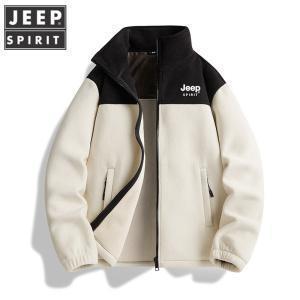 지프 JEEP SPIRIT 남녀공용 아웃도어 후리스자켓 그래핀점퍼 기모 후리스 뽀글이집업