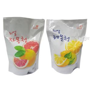 두레원 슬라이스 레몬청 / 자몽청 2kg