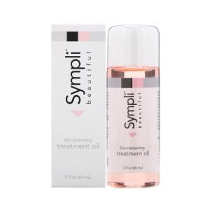 [iHerb 공식] Sympli Beautiful, 바이오 리뉴얼 트리트먼트 오일, 2floz(60ml)