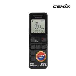 세닉스 TOP-10 8GB 음성감지 초소형 녹음기 국산正品 날짜시간 PCM 충전식 고성능 보이스레코더