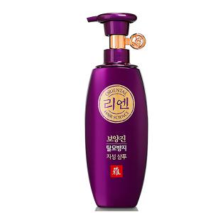 LG 리엔 보양진 탈모증상완화 지성 샴푸 400ml x1개 발송 