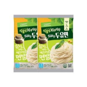 풀무원 식단관리 저칼로리 [식물성지구식단] Silky두유면 (150g) x2봉 1세트