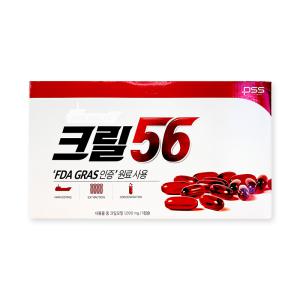 [펄세스] 크릴56 크릴오일 1000mg x 30캡슐 / H9