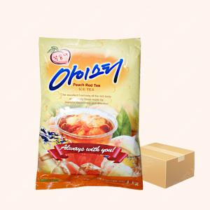 대호 복숭아 아이스티 1kg x 12개 홍차 에이드