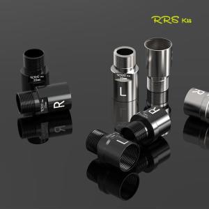 Rrskit-초경량 자전거 페달 연장 볼트 스페이서 R66E 익스텐더, 16mm 20mm, 티타늄 액슬 크랭크 액세서리 M