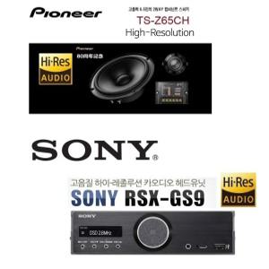 HRA  하이엔드 카오디오 소니 RSX-GS9  + 파이오니아 hra카스피커 TS-Z65CH