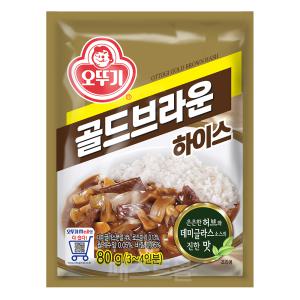 오뚜기 골드브라운 하이스 80g