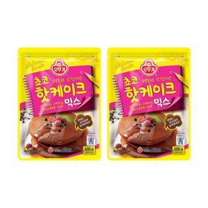 오뚜기 쵸코 핫케이크믹스 500g 2개